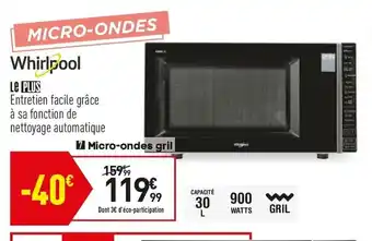 Conforama Micro-ondes gril offre