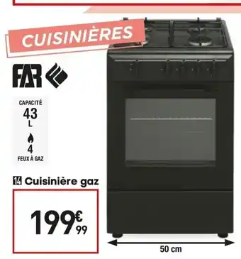 Cuisinière gaz