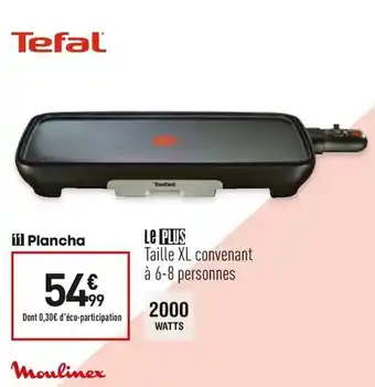 Conforama Plancha offre