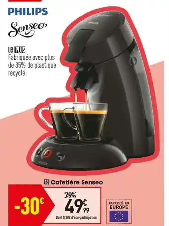 Conforama Cafetière senseo offre