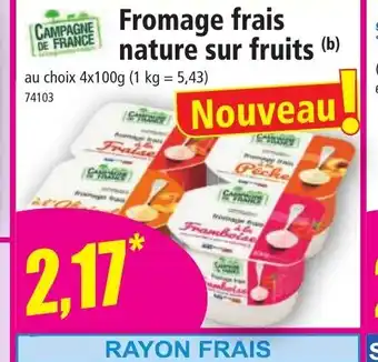Norma Fromage Frais Nature Sur Fruits offre