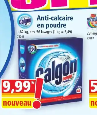 Norma Anti-Calcaire En Poudre offre