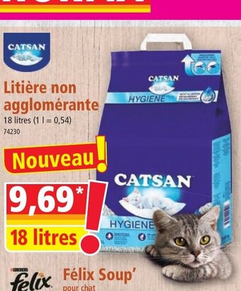 Litiere Non Agglomérante