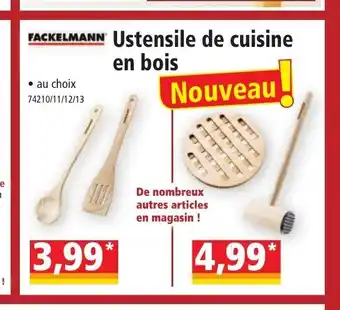 Norma Ustensile De Cuisine En Bois offre