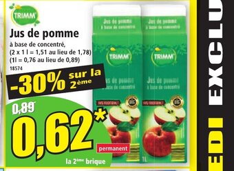 Norma Jus De Pomme offre