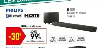 Conforama Barre de son offre