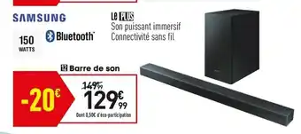 Conforama Barre de son offre