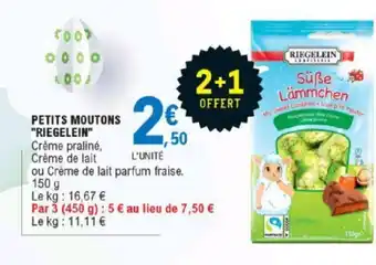 E.Leclerc Petits Moutons Riegelein offre