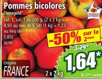Norma Pommes Bicolores offre