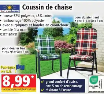 Norma Coussin de Chaise offre