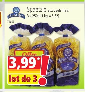 Norma Spaetzle offre