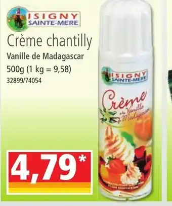 Norma Crème Chantilly offre