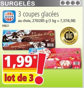 Norma 3 Coupes Glacées offre