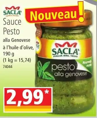 Sacla Sauce Pesto