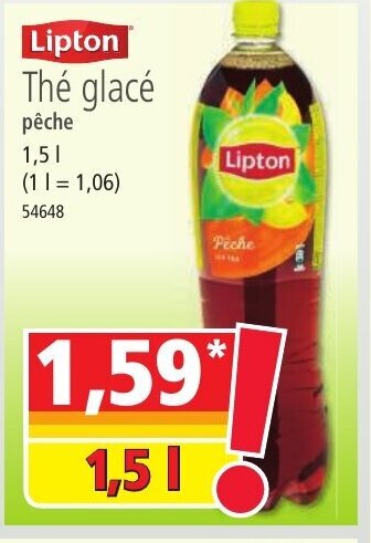Norma Lipton Thé Glacé offre