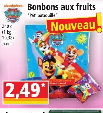 Norma Bonbons aux Fruits offre