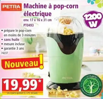 Norma Machine à Pop-Corn électrique offre