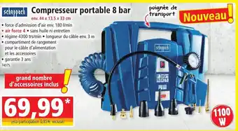Compresseur Portable 8 Bar