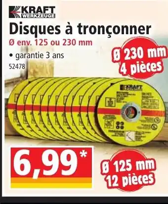 Disques à Tronçonner