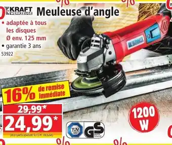 Meuleuse d'Angle