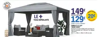 E.Leclerc Tonnelle 4x3 M Beaux Jours offre