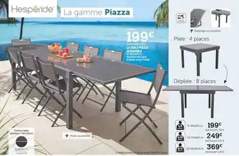 Centrakor La Table Piazza Extensible offre