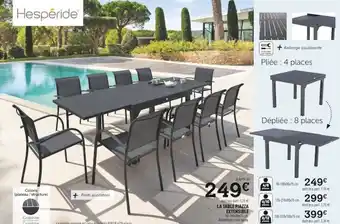 Centrakor La Table Piazza Extensible offre