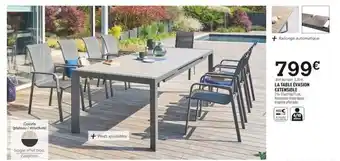 Centrakor La Table Évasion Extensible offre