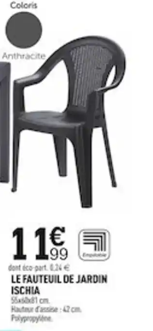 Le Fauteuil de Jardin Ischia