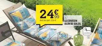Le Coussin Bain de Soleil