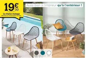 Centrakor La Chaise Malaga offre