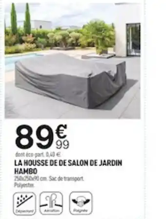 Centrakor La Housse de Salon de Jardin Hambo offre