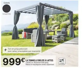 Centrakor La Tonnelle Belize à Lattes offre