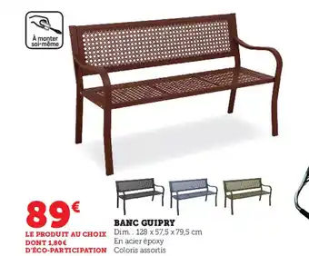 Super U Banc Guipry offre