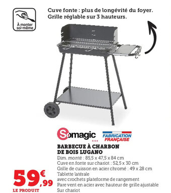 Barbecue à Charbon de Bois Lugano