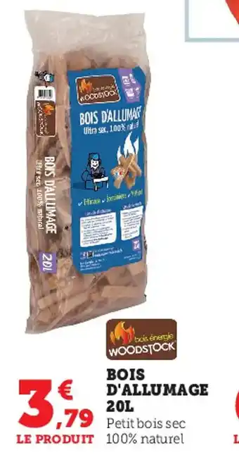 Bois D'Allumage 20L