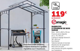 Super U Barbecue à Charbon de Bois Dakar offre