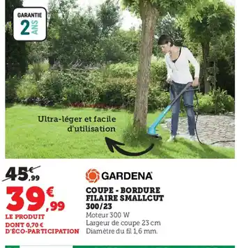 Coupe-Bordure Filaire Smallcut 300/23