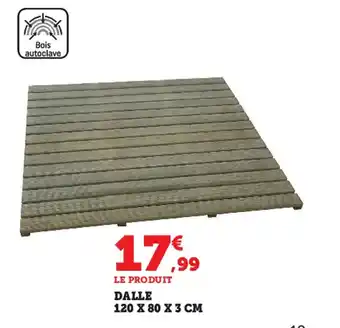 Dalle 120x80x3 CM