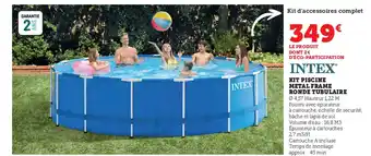 Kit Piscine Metal Frame Ronde Tubulaire