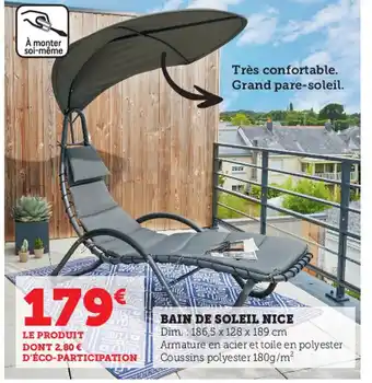 Super U Bain de Soleil Nice offre