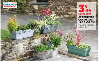 Jardinière Cocoripot 11.5 L-50 cm