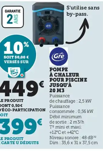 Pompe A Chaleur Pour Piscine Jusqu A 20 M3