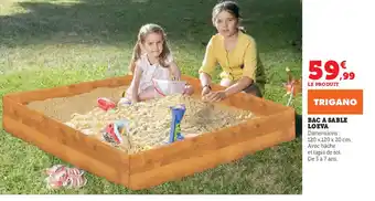 Super U Bac A Sable Loeva offre