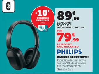 Super U Casque Bluetooth offre