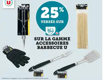Super U Sur La Gamme Accessoires Barbecue U offre