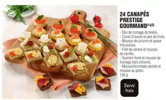 E.Leclerc 24 Canapés Prestige Gourmand offre
