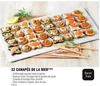 E.Leclerc 32 Canapés De La Mer offre