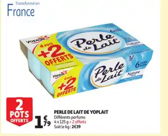 Auchan Perle De Lait De Yoplait offre