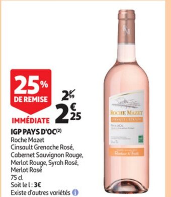 Auchan IGP Pays D'Oc offre